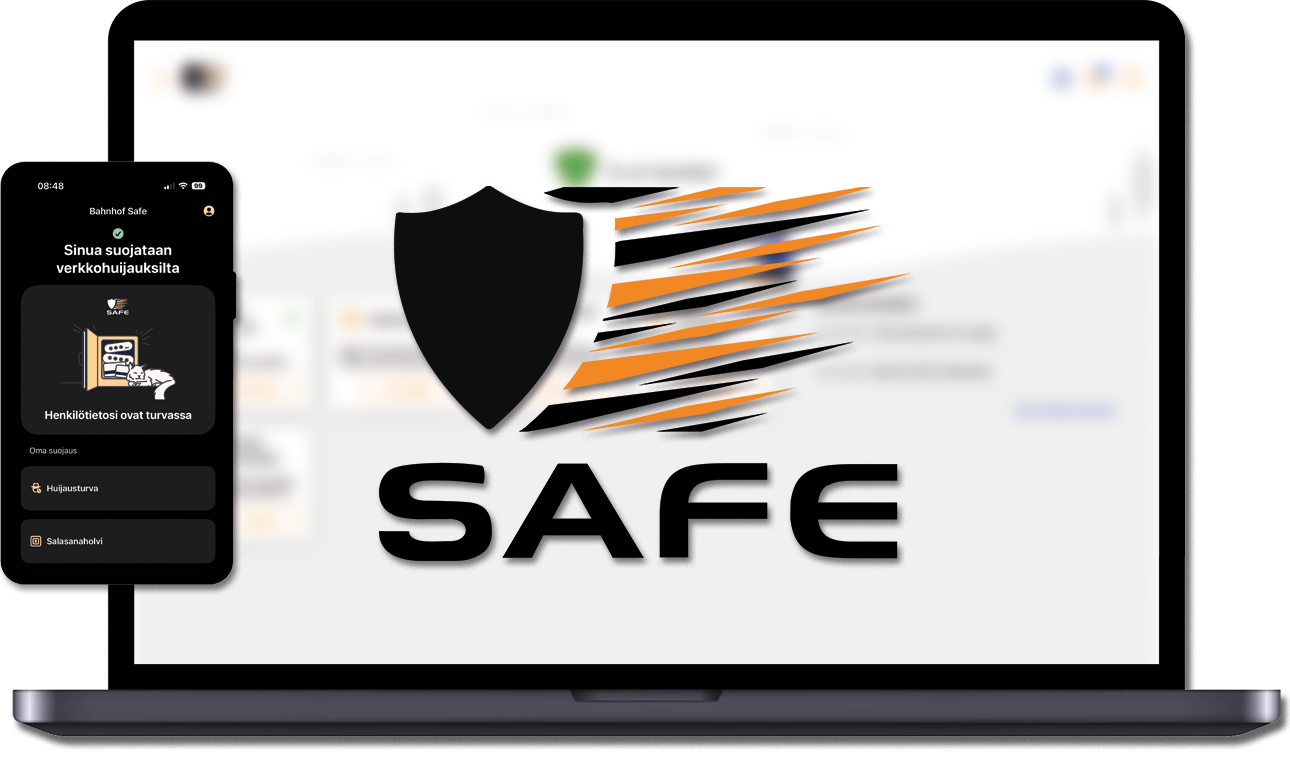 Bahnhof Safe Mockup